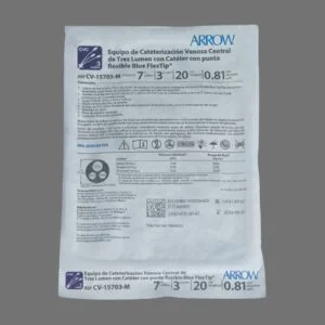 Cateter Venoso Central Adulto 7 FR 3 Lumen - CV-15703-M