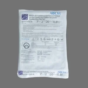 Cateter Venoso Central Adulto de 7 FR 2 Lumen - CV-17702-M