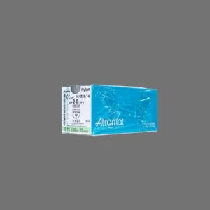 Nylon 2-0 45cm 3/8 Rev. Cort.19mm Negra - CE1942-N
