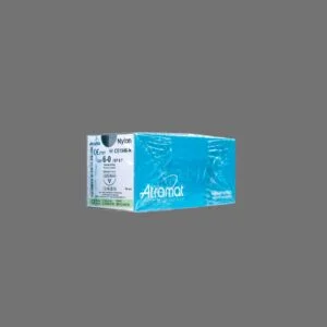 Nylon 6-0 45cm 3/8 Rev. Cort. 19mm Negra - CE1946-N