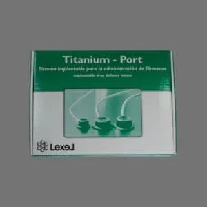Puerto Implantable de Titanio de 9 FR LEXEL - PI9FR