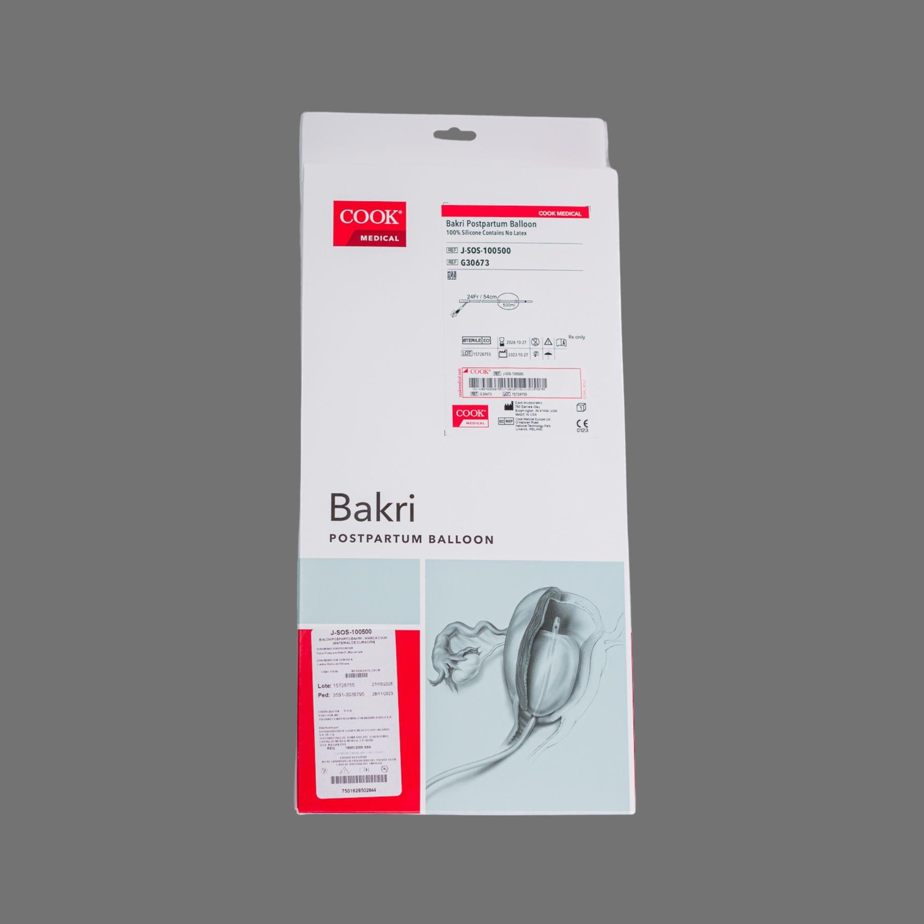 Balón Post-Parto Bakri - J-SOS-100500 - Image 3